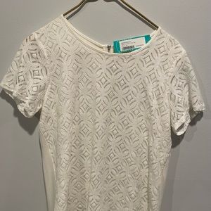Medium Hans Crochet Front Top